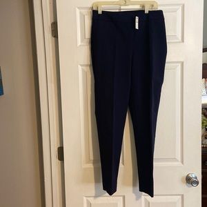 Talbots Navy Blue Chatham Ankle Pant